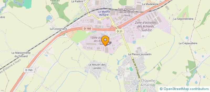 localisation de l'entreprise MONSIEUR ARNAUD GUEDON  SAINT-GEORGES-DE-POINTINDOUX