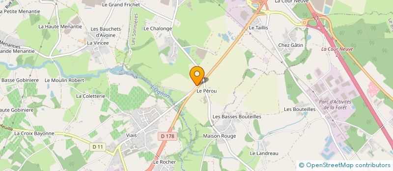 localisation de l'entreprise MONSIEUR ARNAUD GUEGUEN à SORINIERES (LES)