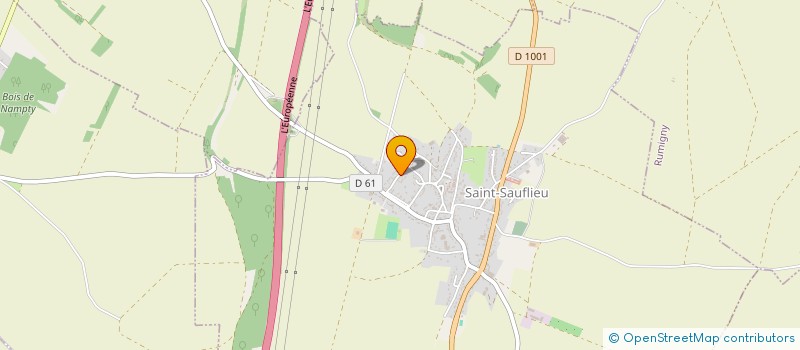 localisation de l'entreprise MONSIEUR ARNAUD GUENARD  SAINT-SAUFLIEU