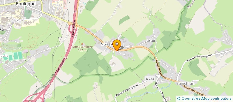 localisation de l'entreprise MONSIEUR ARNAUD GUERIN  BELLEBRUNE