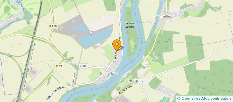 localisation de l'entreprise MONSIEUR ARNAUD GUILBERT  PORTE-DE-SEINE