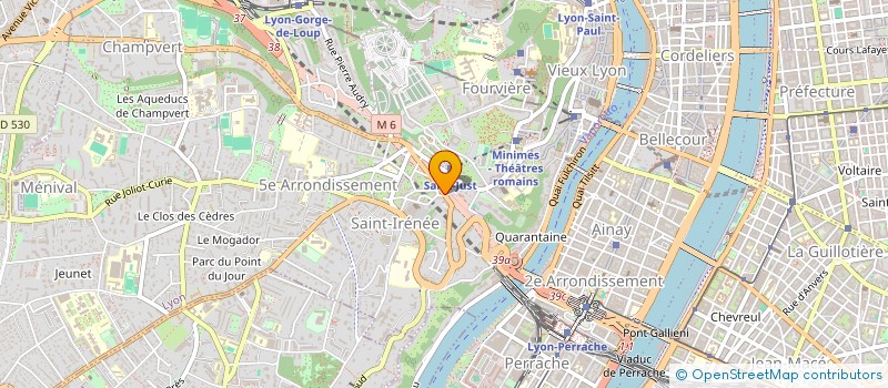 localisation de l'entreprise MONSIEUR ARNAUD GUILLAUME à LYON 5EME