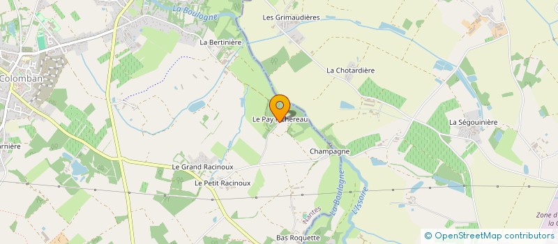 localisation de l'entreprise MONSIEUR ARNAUD GUILLET  SAINT-COLOMBAN