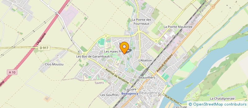 localisation de l'entreprise MONSIEUR ARNAUD GUILLOIS à BEAUGENCY