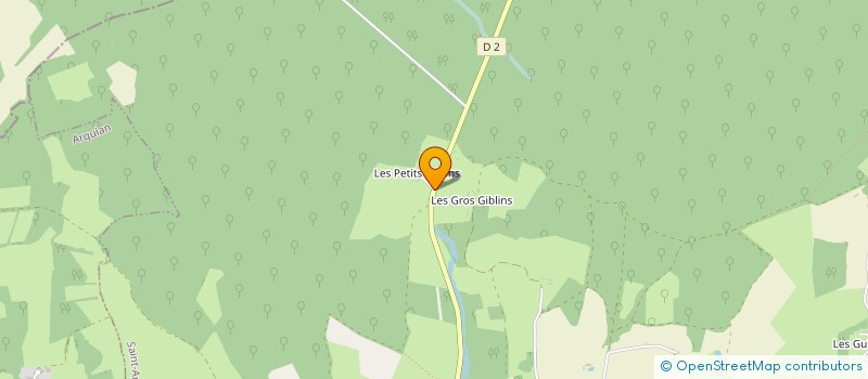 localisation de l'entreprise MONSIEUR ARNAUD GUILLOT  SAINT-AMAND-EN-PUISAYE