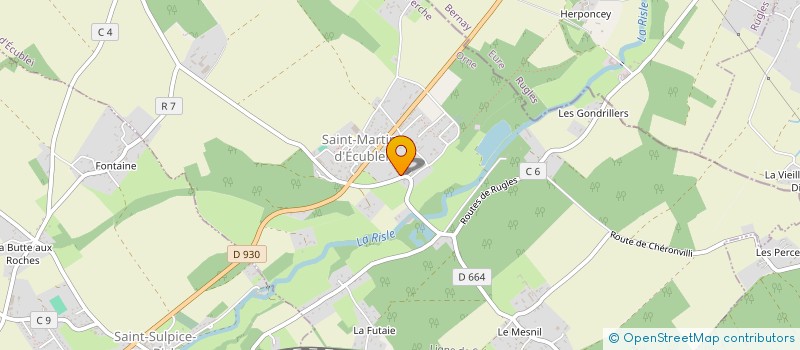 localisation de l'entreprise MONSIEUR ARNAUD GUIOT à SAINT-MARTIN-D'ECUBLEI