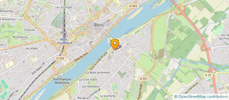 localisation de l'entreprise MONSIEUR ARNAUD GUNTZ  BLOIS