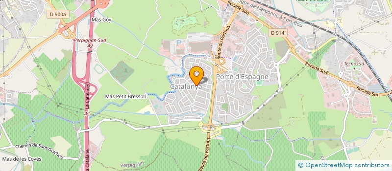 localisation de l'entreprise MONSIEUR ARNAUD HAMELIN  PERPIGNAN