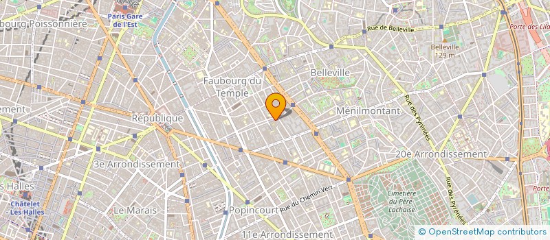 localisation de l'entreprise MONSIEUR ARNAUD HANTUTE  PARIS