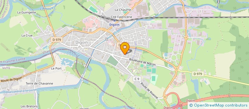 localisation de l'entreprise MONSIEUR ARNAUD HARRAULT  DIGOIN