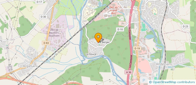 localisation de l'entreprise MONSIEUR ARNAUD HEIDET à ANDELNANS