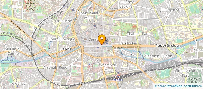 localisation de l'entreprise MONSIEUR ARNAUD HEMERY DE GOASCARADEC à RENNES