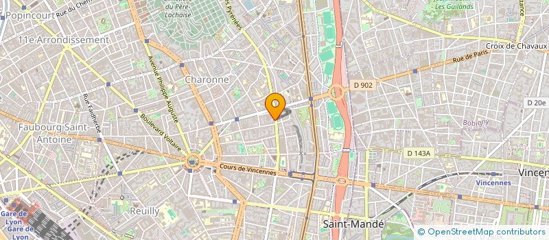 localisation de l'entreprise MONSIEUR ARNAUD HENAFF  PARIS