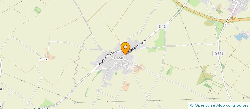 localisation de l'entreprise MONSIEUR ARNAUD HENAFF  AIGONDIGNE