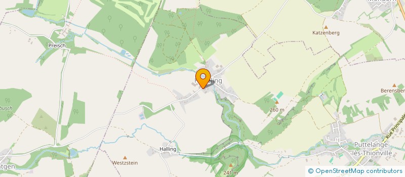 localisation de l'entreprise MONSIEUR ARNAUD HENCKES  PUTTELANGE-LES-THIONVILLE