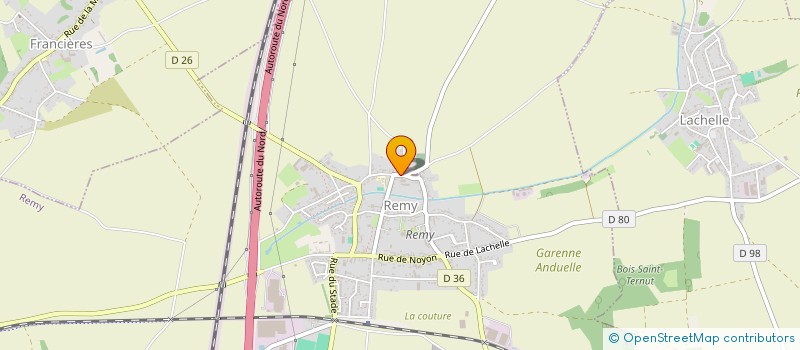 localisation de l'entreprise MONSIEUR ARNAUD HENRI MARCEL JOLY  REMY