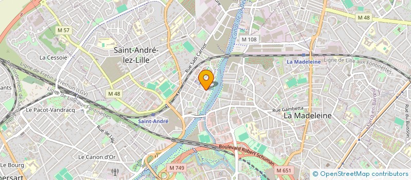localisation de l'entreprise MONSIEUR ARNAUD HENRY à SAINT-ANDRE