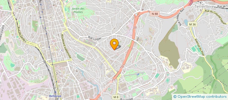 localisation de l'entreprise MONSIEUR ARNAUD HENRY SALAS-PEREZ  SAINT-ETIENNE