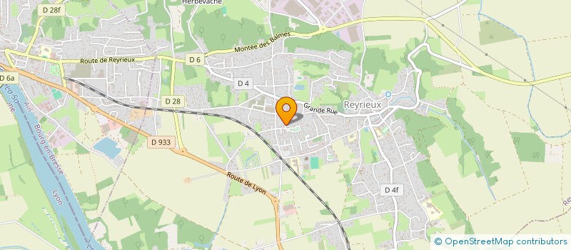 localisation de l'entreprise MONSIEUR ARNAUD HERNANDEZ à REYRIEUX