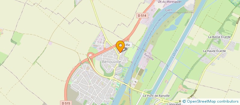 localisation de l'entreprise MONSIEUR ARNAUD HERRIAU à BENOUVILLE