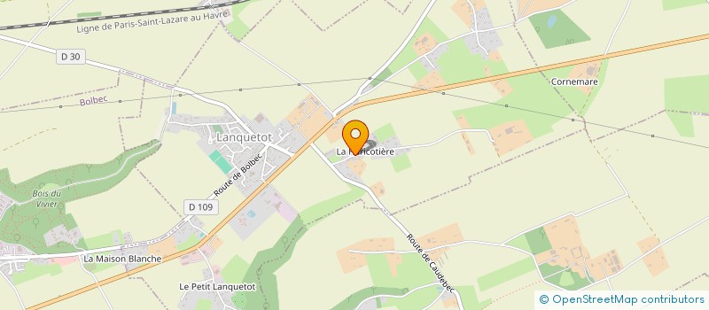 localisation de l'entreprise MONSIEUR ARNAUD HINAULT  LANQUETOT