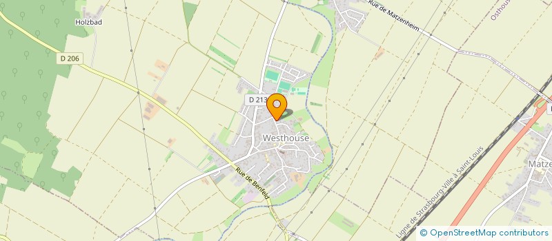 localisation de l'entreprise MONSIEUR ARNAUD HINSCHBERGER  WESTHOUSE