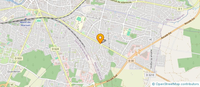 localisation de l'entreprise MONSIEUR ARNAUD HIRIBARREN à MONT-DE-MARSAN