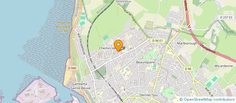 localisation de l'entreprise MONSIEUR ARNAUD HOFFMANN à BOULOGNE-SUR-MER