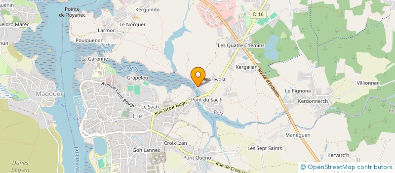 localisation de l'entreprise MONSIEUR ARNAUD HOREL  BELZ