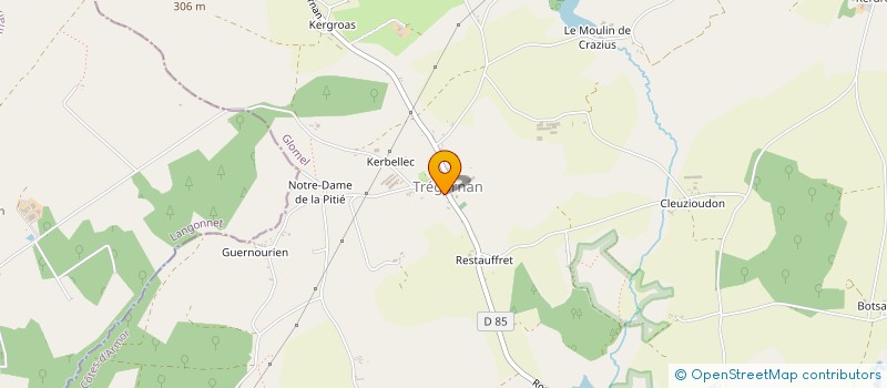 localisation de l'entreprise MONSIEUR ARNAUD HOSSE à GLOMEL