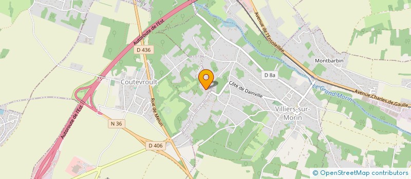 localisation de l'entreprise MONSIEUR ARNAUD HOUEL  COUTEVROULT