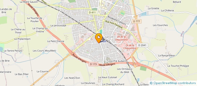 localisation de l'entreprise MONSIEUR ARNAUD HOUGET  JANZE