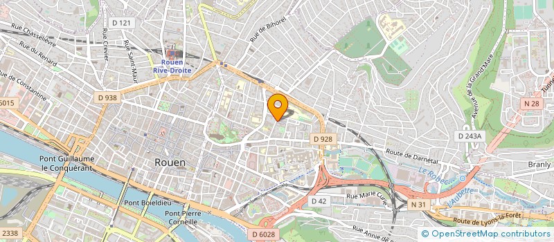 localisation de l'entreprise MONSIEUR ARNAUD HOULEY à ROUEN