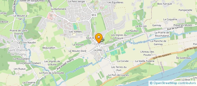 localisation de l'entreprise MONSIEUR ARNAUD HOUSSAYE  LUYNES