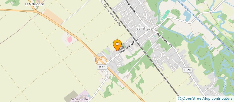 localisation de l'entreprise MONSIEUR ARNAUD HUBERT  SAINT-LYE