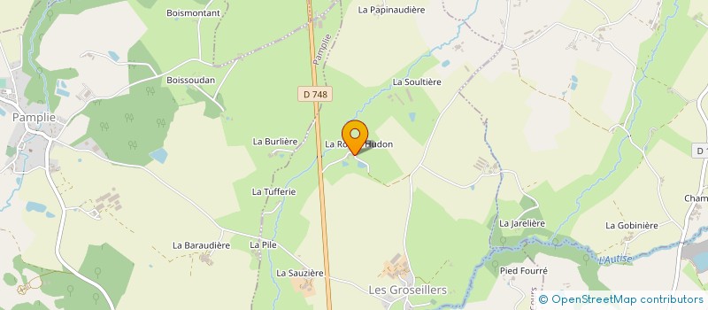 localisation de l'entreprise MONSIEUR ARNAUD HUE à LES GROSEILLERS