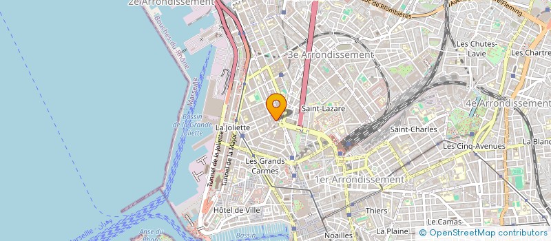 localisation de l'entreprise MONSIEUR ARNAUD HUGUET à MARSEILLE
