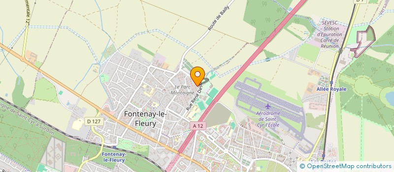 localisation de l'entreprise MONSIEUR ARNAUD HUMBERT  FONTENAY-LE-FLEURY