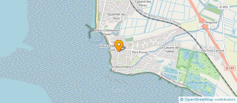 localisation de l'entreprise MONSIEUR ARNAUD ITURRIA à CHATELAILLON-PLAGE