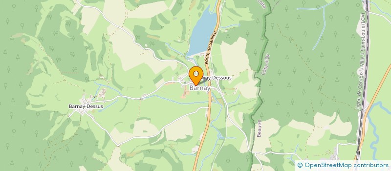 localisation de l'entreprise MONSIEUR ARNAUD JACQUELIN  BARNAY