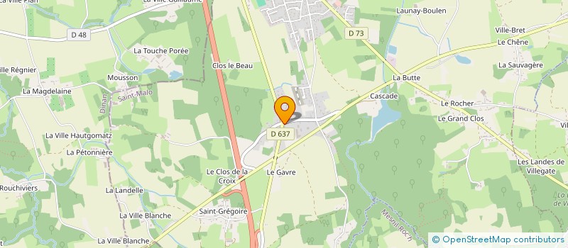 localisation de l'entreprise MONSIEUR ARNAUD JACQUETTE à LE TRONCHET