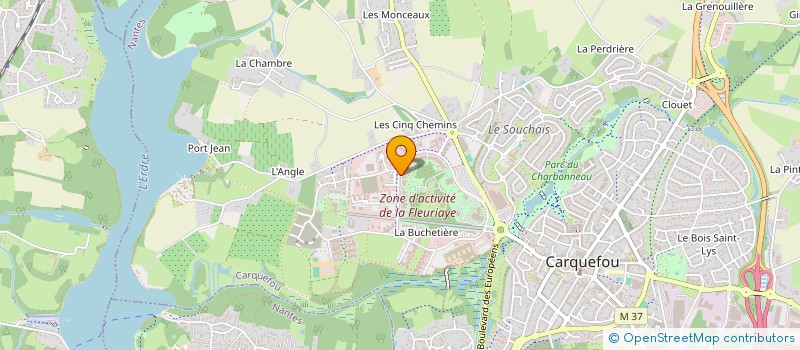 localisation de l'entreprise MONSIEUR ARNAUD JALAIS  CARQUEFOU