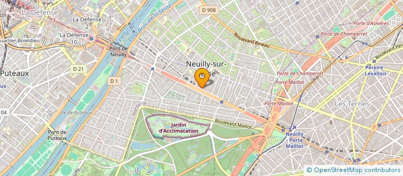 localisation de l'entreprise MONSIEUR ARNAUD JALBERT à NEUILLY-SUR-SEINE