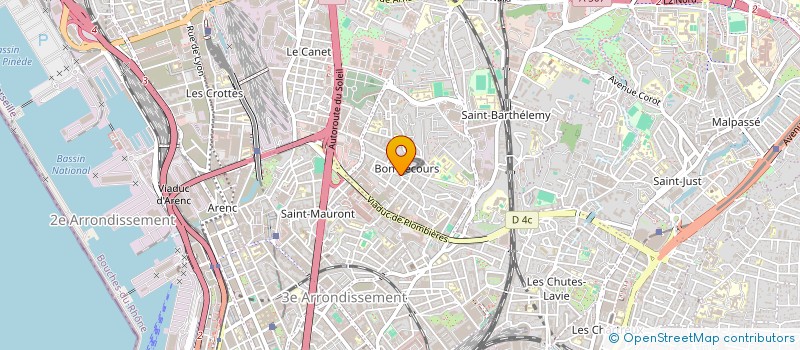 localisation de l'entreprise MONSIEUR ARNAUD JAMARD  MARSEILLE 14