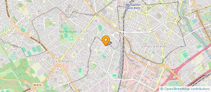 localisation de l'entreprise MONSIEUR ARNAUD JAMIN à MONTPELLIER