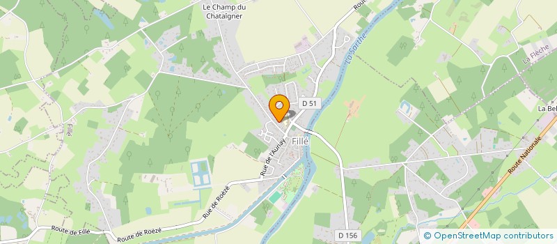 localisation de l'entreprise MONSIEUR ARNAUD JARDIN  FILLE