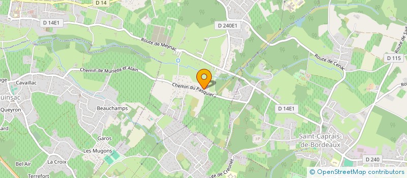 localisation de l'entreprise MONSIEUR ARNAUD JARRIGE-LEMAS  CAMBLANES-ET-MEYNAC