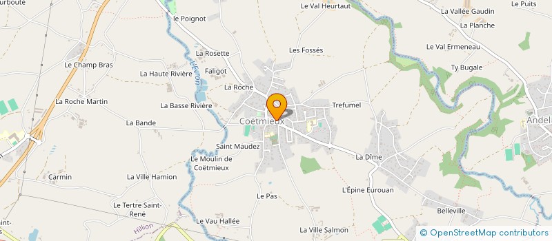 localisation de l'entreprise MONSIEUR ARNAUD JEGOU  COETMIEUX