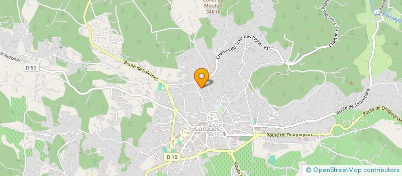 localisation de l'entreprise MONSIEUR ARNAUD JOLY  LORGUES