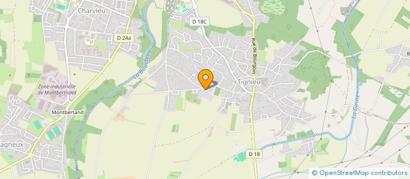 localisation de l'entreprise MONSIEUR ARNAUD JOMARD  CHAVANOZ